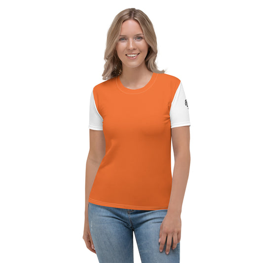 Orange & White T-shirt